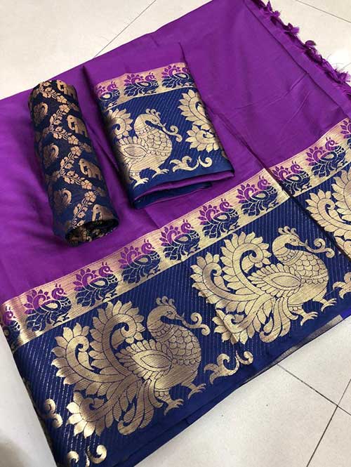 purple-color-beautiful-weaving-cotton-silk-saree-dvz00010