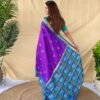 Elegant Soft Silk Saree with Elephant Butti & Contrast Pallu DS001-5