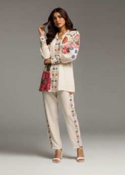 dvanza Floral Printed Co-Ord Set DV001