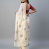 Kota Doriya Saree with Swan Embroidery and Scalloped Border DS003-2