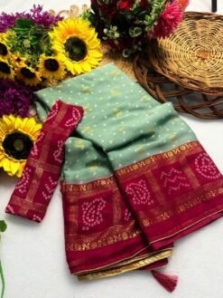 Heavy Marshmallow Blooming Saree DS010-4