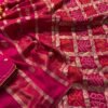 Premium Pink Dola Silk Saree with Lagdi Patta & Zari Work DS009-1