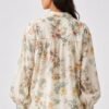 Botanical Floral Linen Blend Shirt DS020-2