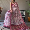 Beautiful Floral Printed Cotton saree dvz0003045