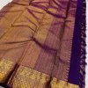Beautiful Purple Silk Woven saree DV427-4