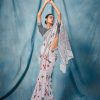 Beautiful Women's Printed Soft Linen saree dvz0002916