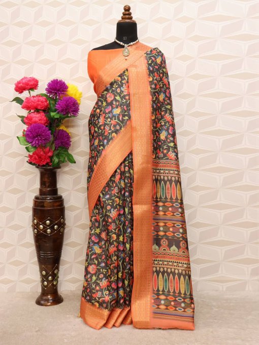 Beautiful soft cotton Printed saree dvz0003119Beautiful soft cotton Printed saree dvz0003119