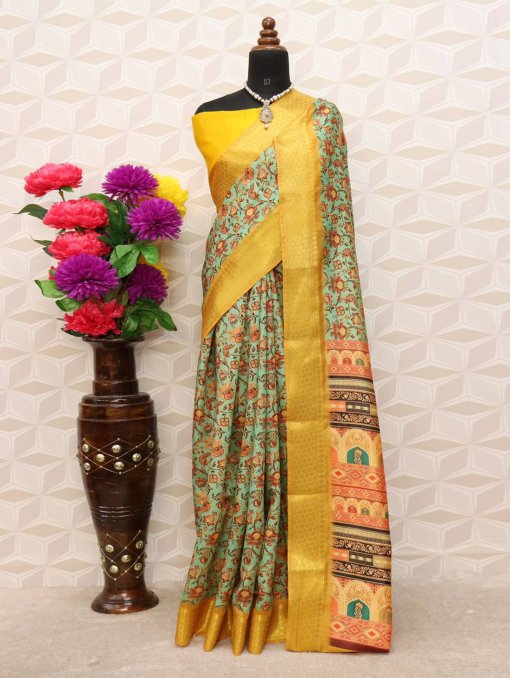 Beautiful soft cotton Printed saree dvz0003123