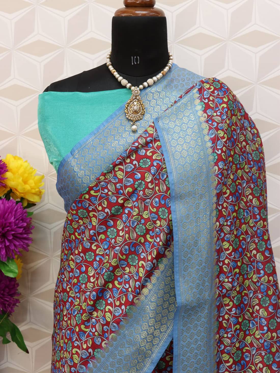 Beautiful soft cotton Printed saree dvz0003129-2