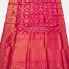 Best Quality Pink Pure silk Heavy weaving work Traditional saree DVZ0003561