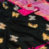 Black Butterfly Woven saree DVZ0003564