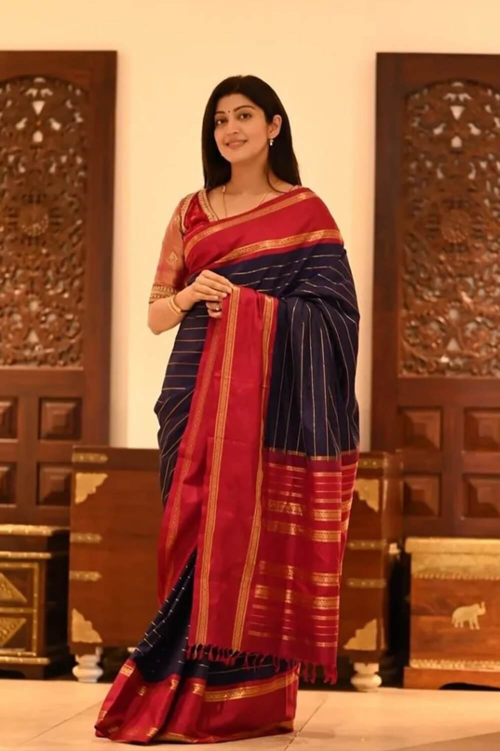 Blue Banarasi Soft Silk Party wear Saree DV4237 Blue Banarasi Soft Silk Party wear Saree DV4237