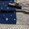 Blue lichi silk Traditional Saree dvz0001808
