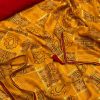 Diwali wear Mustard Bandhej Print Chiffon Saree dvz0003492