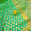Dvanza Branded Sea Green soft silk woven wedding Function Special saree Online DVZ0003517