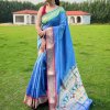 Ganga Jamuna Elegance Paithani Perfection in Every Weave - dvz0003945