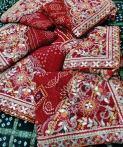 Gorgeous women's Bandhani Printed saree dvz0001660-1