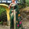 Green Tussar Silk Party wear Saree dvz0003895