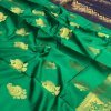 Green banarasi silk with beautiful zari work saree dvz0001745