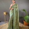 Green saree For Wedding Function DVZ0003966-3