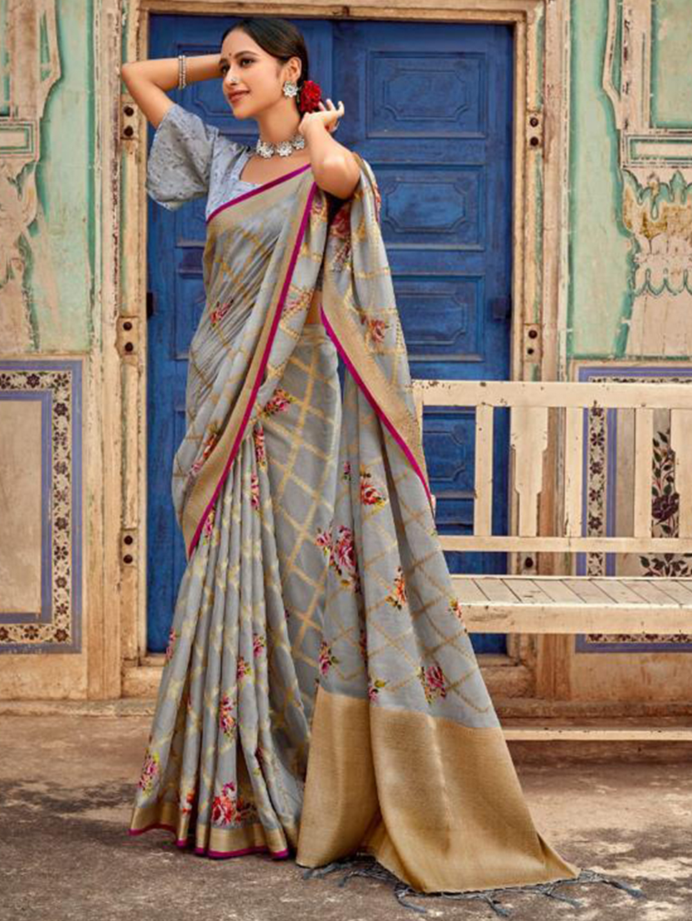 Ladies Silk Sarees, Pattern : Printed, Technics : Machine Made at Best  Price in Munger