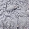 Grey Sequence work Georgette Party wear Saree DV416