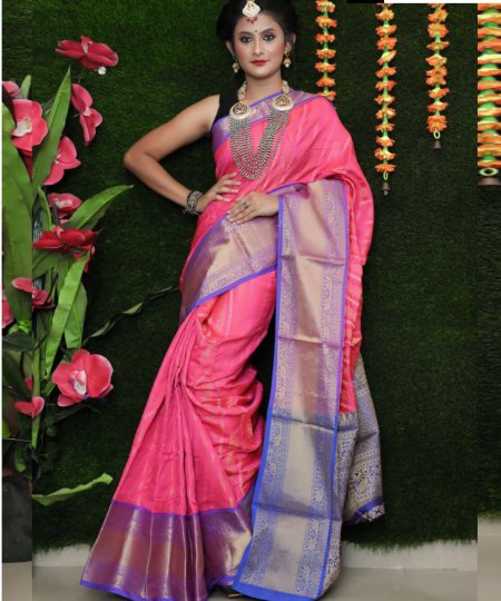 Latest 2023 Hot Kanjeevaram silk sarees online for Marriage Function dvz0003510