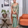 Light Green Unique Tissue Silk Saree online india DVZ0003701