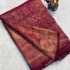 Magenta Royal Kuberpattu Softy Silk Saree DV439-2