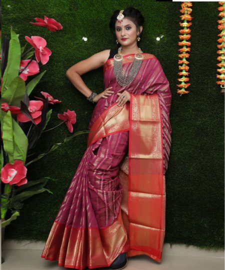 Maroon traditional kanchipuram sarees with price dvz0003510