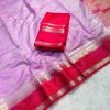 Mauve soft Viscose Kovaipattu Saree DV415