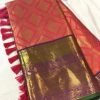 Peach Kanchipuram Silk saree dvz0001624
