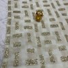 Perfect Box Sequin Saree in Off white color dvz0003545-3