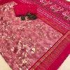 Pink Foil Patola Printed Party wear Saree DVZ0003968