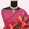 Pink Kanjivaram Pattu Silk Saree DVZ0003997-2