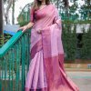 Pink Premium Kanjivaram silk Saree dvz0003896-5