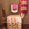 Premium Pink Look Tussar Silk Saree DV440-1