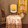 Premium Yellow Look Tussar Silk Saree DV440