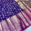 Purple Semi Kanjivaram Silk Saree DVZ0003999