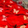 Red Butterfly Woven saree DVZ0003564