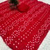 Red Soft silk Bandhani saree DV421-1
