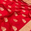 Red soft silk valentine day Special saree dvz0001772
