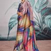 Rich Style Satin Crape saree by dvanza dvz0003828