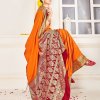 Soft silk weaving saree (Mustard) dvz0001306