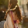 Stunning Cream Soft Silk Party Wear Saree DV432-7