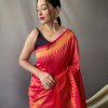 Trending Pink Kanjeevaram Silk Saree dvz0003360-3