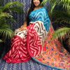 Trending Printed Linen silk saree dvz0002258 linen sarees new model