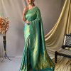 Trending Sea Green Kanjeevaram Silk Saree dvz0003358