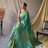 Trending Sea Green Kanjeevaram Silk Saree dvz0003358-2