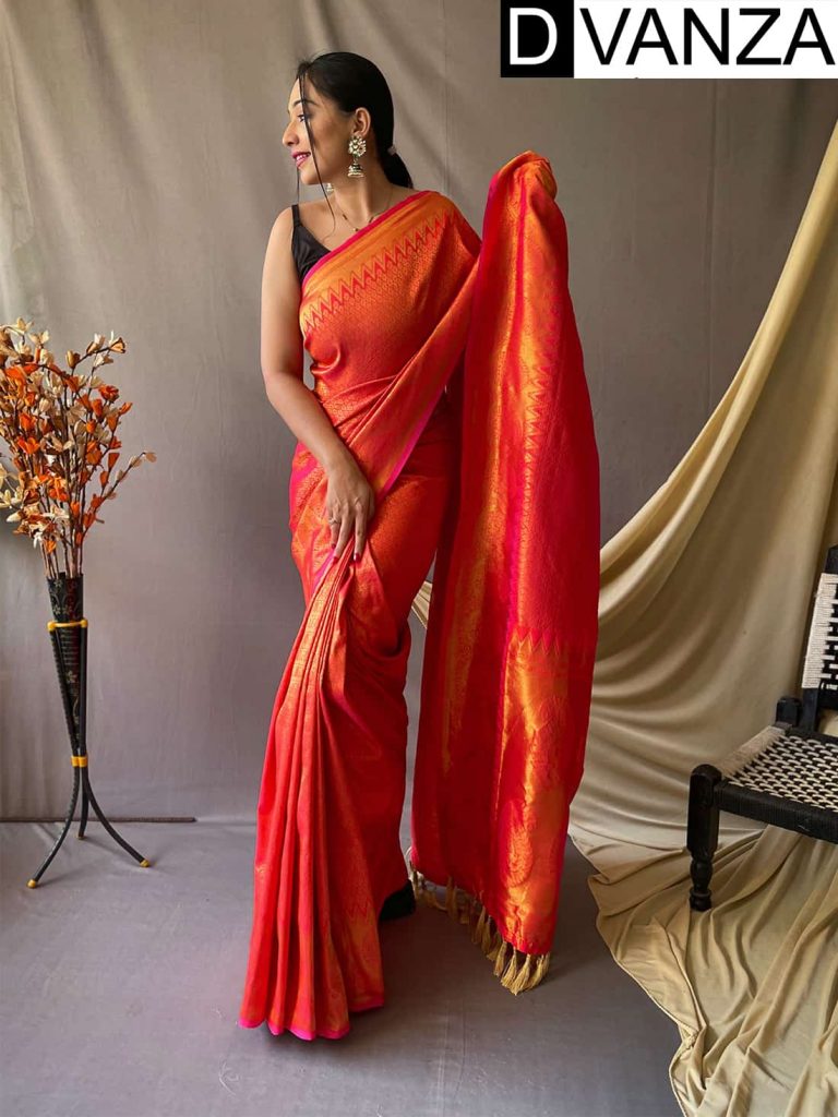 Kanchipuram Silk Saree - Buy Kanchipuram Silk Saree At Best Price ...